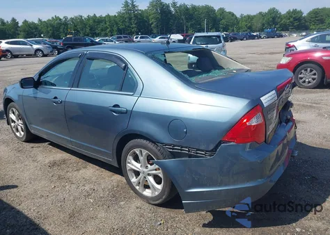 2012 Ford Fusion Se from USA, damaged, VIN 3FAHP0HA6CR221124